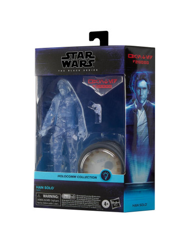 HASBRO STAR WARS THE BLACK SERIES HOLOCOMM COLLECTION HAN SOLO