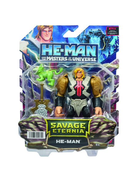 MATTEL MASTERS OF THE UNIVERSE HE-MAN CON ACCESORIOS