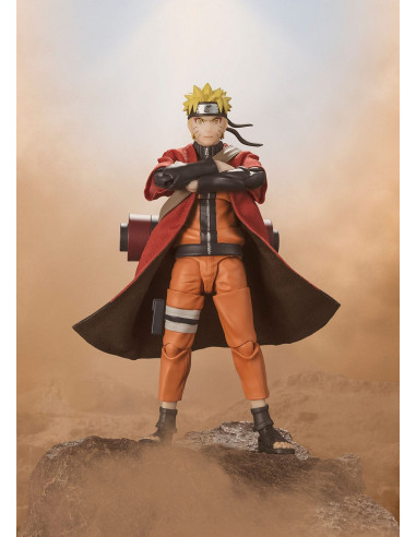 NARUTO SHIPPUDEN S.H. FIGUARTS NARUTO UZUMAKI (SAGE MODE) - SAVIOR OF KONOHA