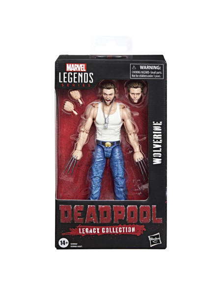 WOLVERINE HASBRO MARVEL LEGENDS SERIES DEADPOOL LEGACY COLLECTION