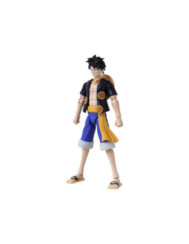 BANDAI ONE PIECE ANIME HEROES LUFFY DRESSROSA