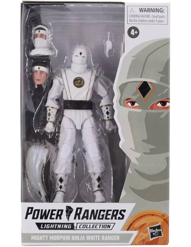 PACK NINJA WHITE/BLUE/PINK/BLACK RANGER | POWER RANGERS LIGHTNING COLLECTION