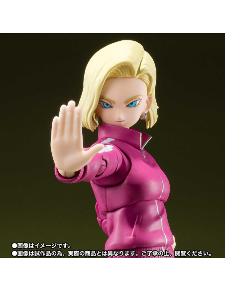 A-18 ANDROID 18 UNIVERSE SURVIVAL SAGA - DRAGON BALL SUPER SH FIGUARTS
