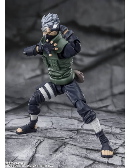 HATAKE KAKASHI THE FAMED SHARINGAN HERO - NARUTO SHIPPUDEN SH FIGUARTS RE-RUN