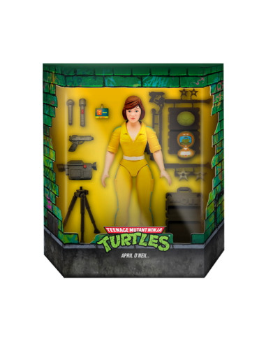 FIGURA ULTIMATES LAS TORTUGAS NINJA APRIL O'NEIL