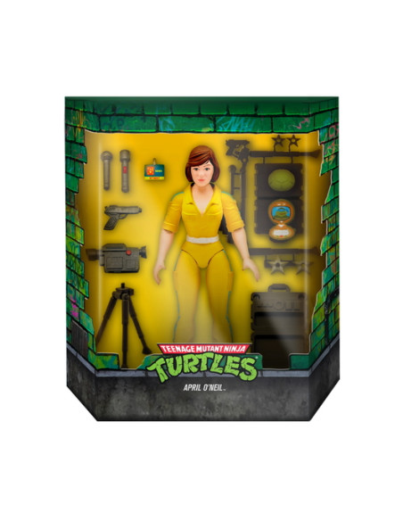 FIGURA ULTIMATES LAS TORTUGAS NINJA APRIL O'NEIL