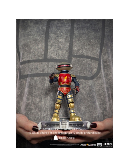 ART SCALE MIGHTY MORPHIN POWER RANGERS ALPHA 5