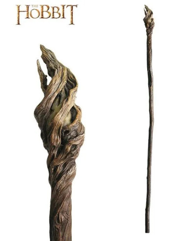 GANDALF REPLICA VARA CON LUZ A TAMAÑO REAL DE...