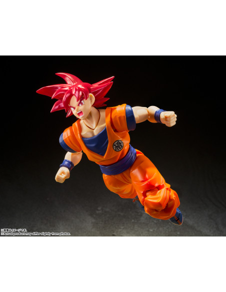 SUPER SAIYAN GOD SON GOKU SAIYAN GOD INSTILLED WITH THE LIGHT OF RIGHTEOUS HEARTS - DRAGON BALL SUPER SH FIGUARTS