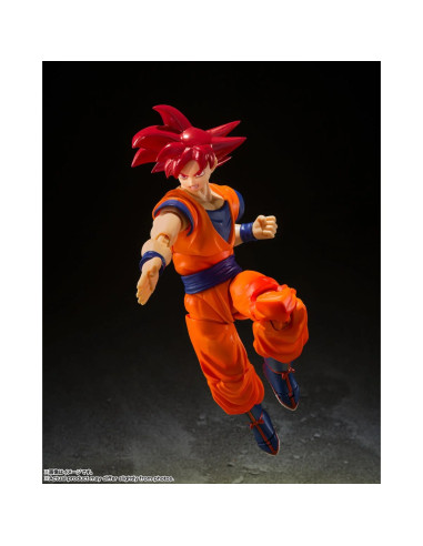 SUPER SAIYAN GOD SON GOKU SAIYAN GOD INSTILLED...