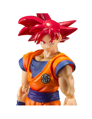 SUPER SAIYAN GOD SON GOKU SAIYAN GOD INSTILLED WITH THE LIGHT OF RIGHTEOUS HEARTS - DRAGON BALL SUPER SH FIGUARTS