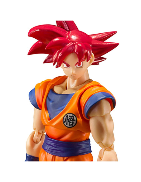 SUPER SAIYAN GOD SON GOKU SAIYAN GOD INSTILLED WITH THE LIGHT OF RIGHTEOUS HEARTS - DRAGON BALL SUPER SH FIGUARTS