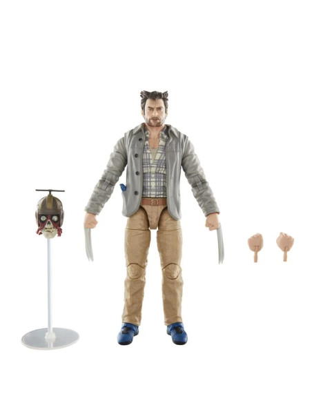 PREVENTA HEADPOOL WITH LOGAN - DEADPOOL & WOLVERINE MARVEL LEGENDS SERIES