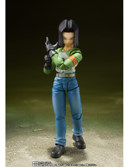 A-17 ANDROID 17 UNIVERSAL SURVIVAL SAGA - DRAGON BALL SH FIGUARTS