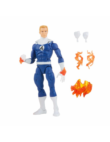 HASBRO HUMAN TORCH 15 CM FANTASTIC FOUR MARVEL LEGENDS