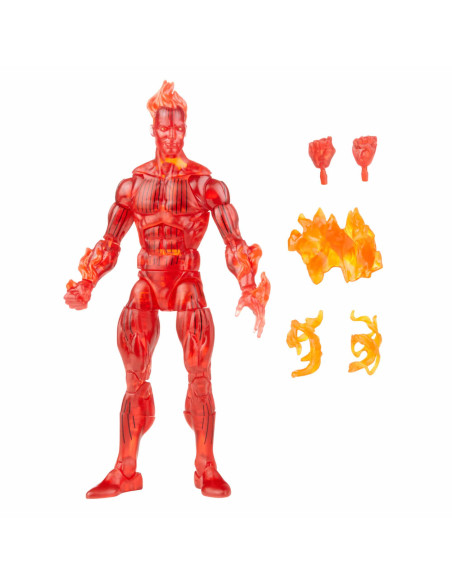 HASBRO ANTORCHA HUMANA 15 CM FANTASTIC FOUR MARVEL LEGENDS