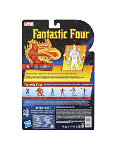 HASBRO ANTORCHA HUMANA 15 CM FANTASTIC FOUR MARVEL LEGENDS 2