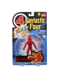 HASBRO ANTORCHA HUMANA 15 CM FANTASTIC FOUR MARVEL LEGENDS
