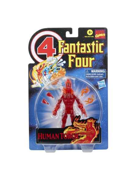 HASBRO ANTORCHA HUMANA 15 CM FANTASTIC FOUR MARVEL LEGENDS