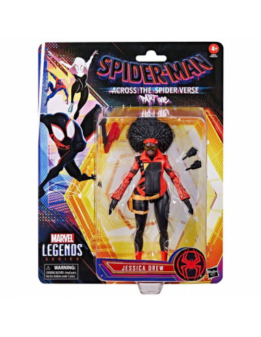 JESSICA DREW FIG. 15 CM SPIDER-MAN ACROSS THE SPIDER-VERSE PART ONE MARVEL LEGENDS