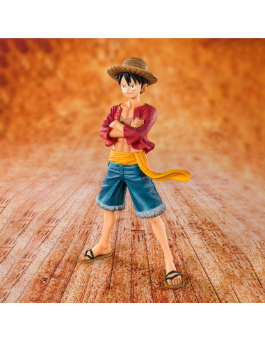 TAMASHII NATIONS FIGUARTS ZERO ONE PIECE MONKEY D LUFFY STRAW HAT
