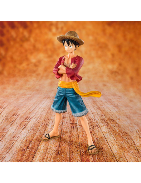 TAMASHII NATIONS FIGUARTS ZERO ONE PIECE MONKEY D LUFFY STRAW HAT