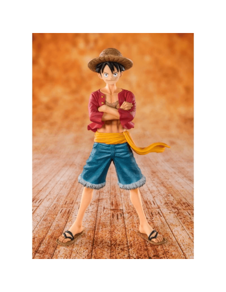 TAMASHII NATIONS FIGUARTS ZERO ONE PIECE MONKEY D LUFFY STRAW HAT