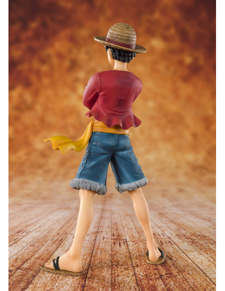 TAMASHII NATIONS FIGUARTS ZERO ONE PIECE MONKEY D LUFFY STRAW HAT