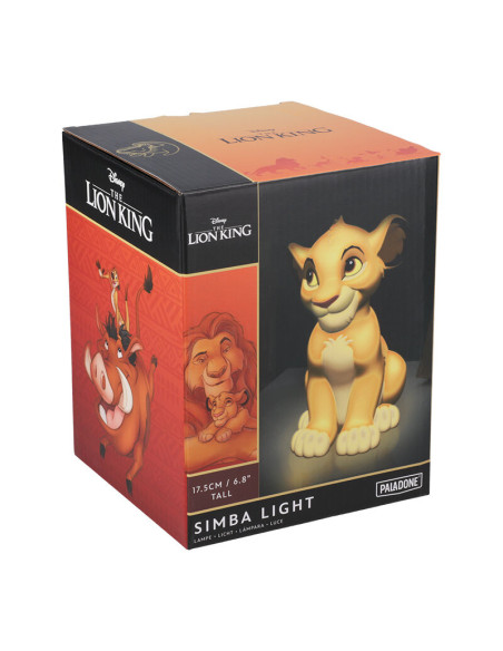 LÁMPARA 3D PALADONE DISNEY EL REY LEÓN SIMBA
