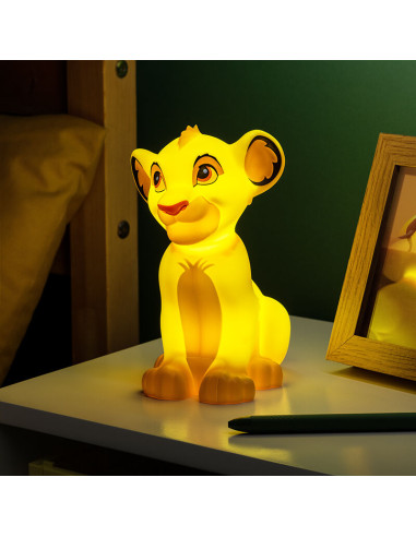 LÁMPARA 3D PALADONE DISNEY EL REY LEÓN SIMBA