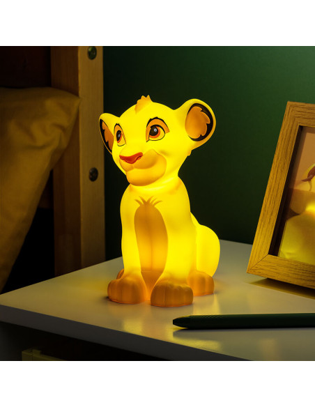 LÁMPARA 3D PALADONE DISNEY EL REY LEÓN SIMBA