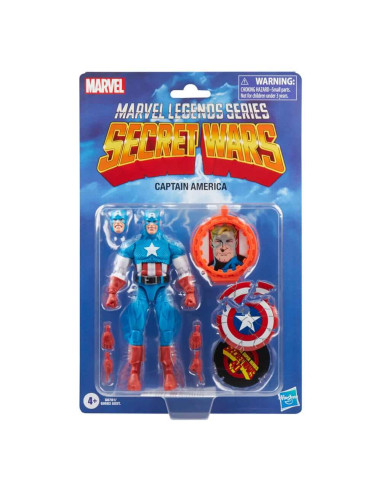 MARVEL LEGENDS SERIES SECRET WARS CAPITÁN AMERICA
