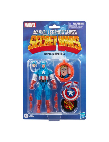 MARVEL LEGENDS SERIES SECRET WARS CAPITÁN AMERICA