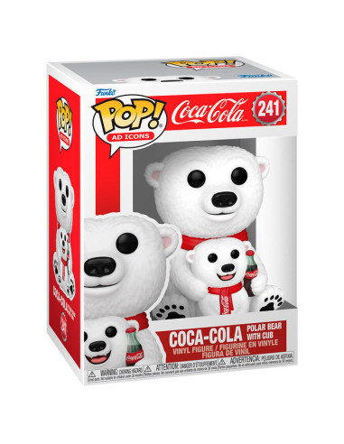 FUNKO POP COCA-COLA POLAR BEAR WITH CUP