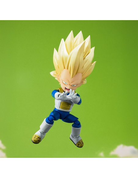 PREVENTA VEGETA SUPER SAIYAN 3 (MINI) -DAIMA-  DRAGON BALL DAIMA SH FIGUARTS