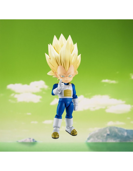 PREVENTA VEGETA SUPER SAIYAN 3 (MINI) -DAIMA-  DRAGON BALL DAIMA SH FIGUARTS