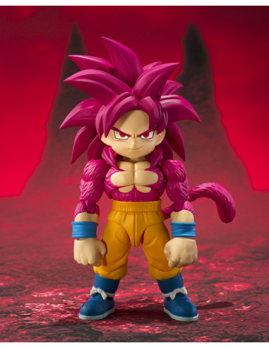 PREVENTA SON GOKU SUPER SAIYAN 4 MINI -DAIMA- DRAGON BALL DAIMA SH FIGUARTS