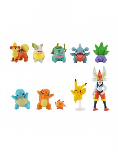 FIGURAS POKEMON MULTIPACK 10 FIGURAS BATTLE READY