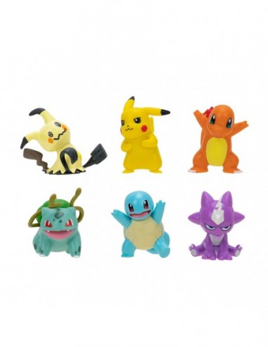 FIGURAS POKEMON MULTIPACK 6 BATTLE READY