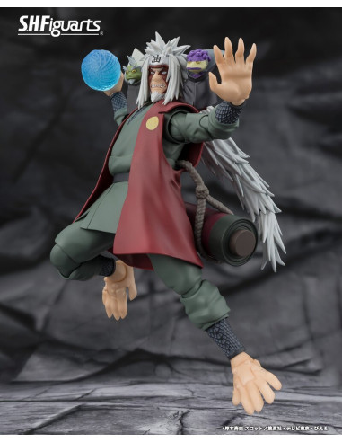 PREVENTA JIRAIYA HIDDEN LEAF HEROIC MASTER SAGE MODE SET - NARUTO SHIPPUDEN SH FIGUARTS