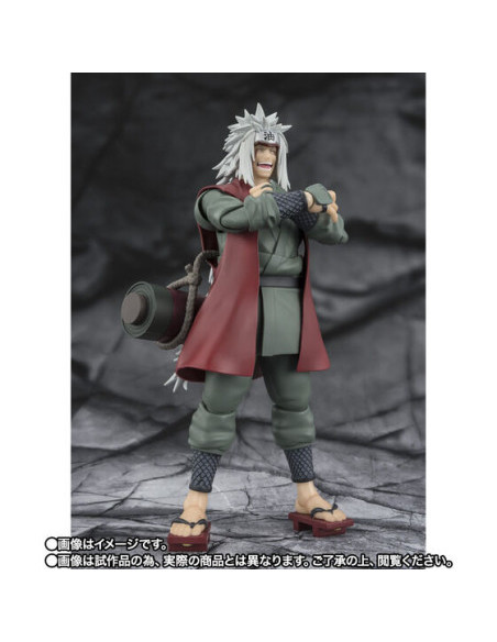 PREVENTA JIRAIYA HIDDEN LEAF HEROIC MASTER SAGE MODE SET - NARUTO SHIPPUDEN SH FIGUARTS