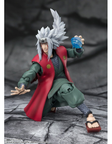 PREVENTA JIRAIYA HIDDEN LEAF HEROIC MASTER SAGE MODE SET - NARUTO SHIPPUDEN SH FIGUARTS
