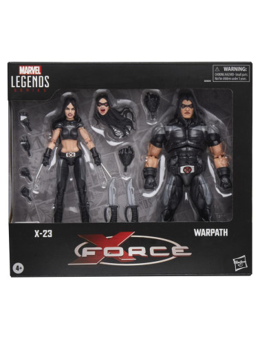 PREVENTA MARVEL LEGENDS SERIES X FOCE X-23 & WARPATH