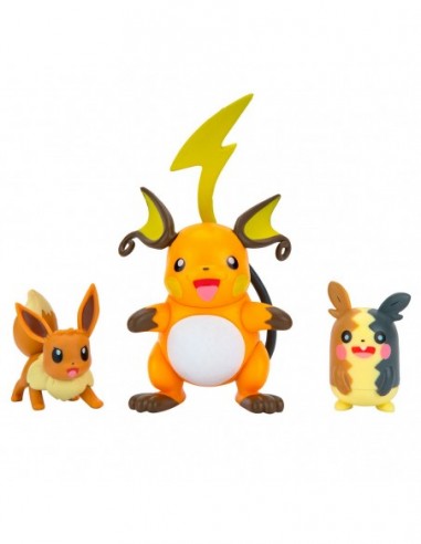 FIGURA JAZWARES POKEMON MULTIPACK 3 ALEATORIO BATTLE FIGURE SET