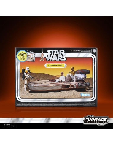 PREVENTA LANDSPEEDER & LUKE SKYWALKER TATOOINE PACK 2 FIGURAS - STAR WARS A NEW HOPE THE VINTAGE COLLECTION