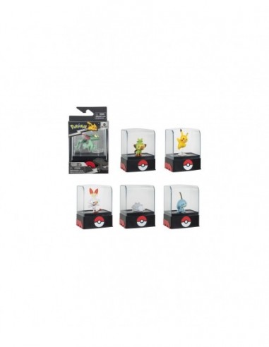 FIGURA POKEMON CON VITRINA