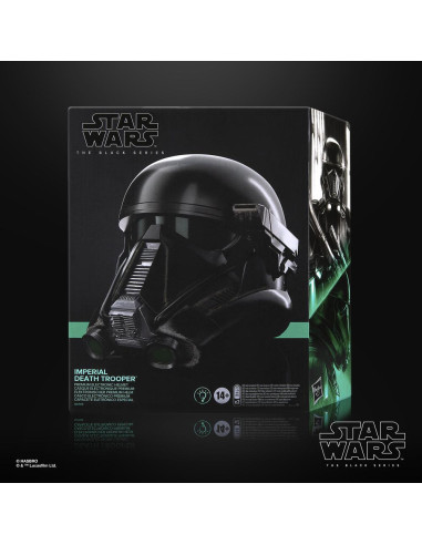 PREVENTA RÉPLICA CASCO ELECTRÓNICO STAR WARS THE BLACK SERIES IMPERIAL DARTH VADER