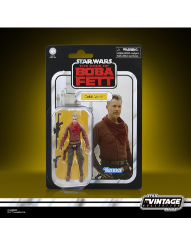 PREVENTA COBB VANTH FIGURA - STAR WARS THE BOOK OF BOBA FETT THE VINTAGE COLLECTION