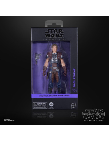 PREVENTA STAR WARS THE BLACK SERIES SHADOWS OF THE EMPIRE DASH RENDAR