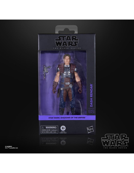 PREVENTA STAR WARS THE BLACK SERIES SHADOWS OF THE EMPIRE DASH RENDAR